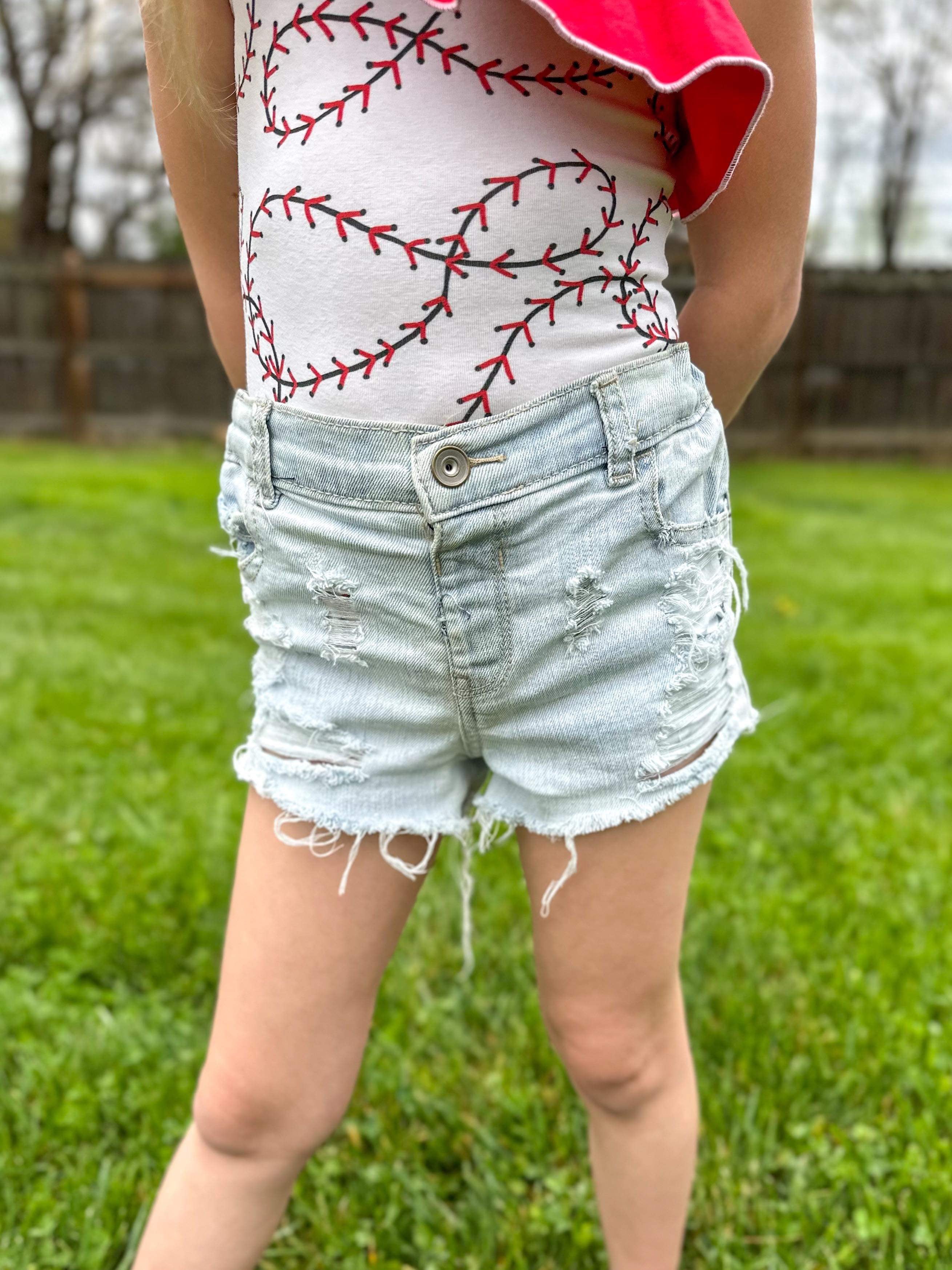Miami LIGHT WASH shorties