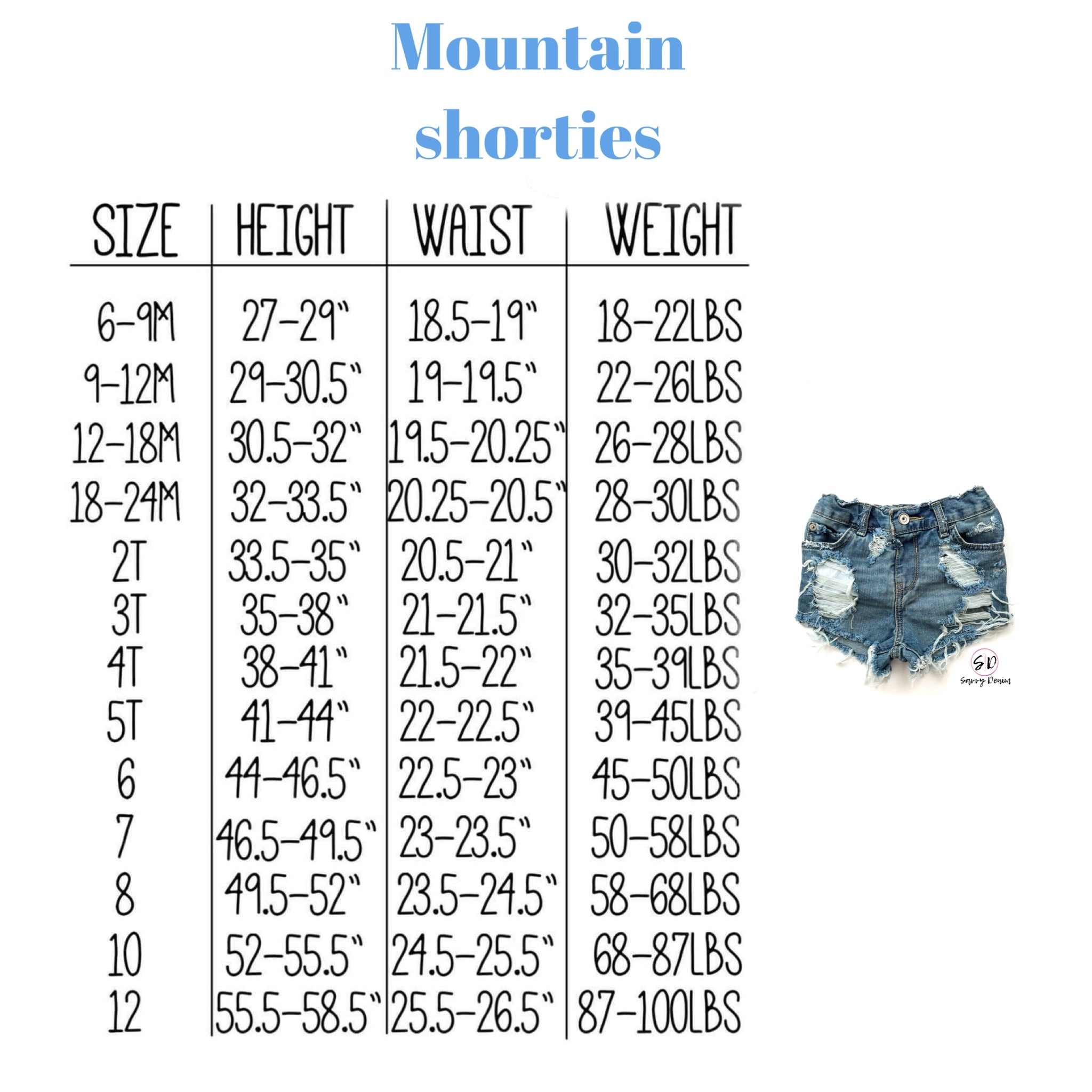 Mountain shorties