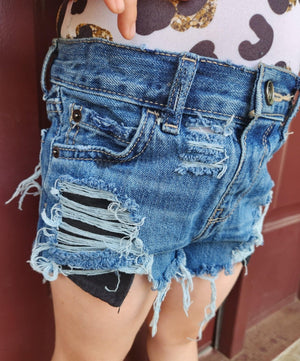 BLACK- Venice Beach shorties