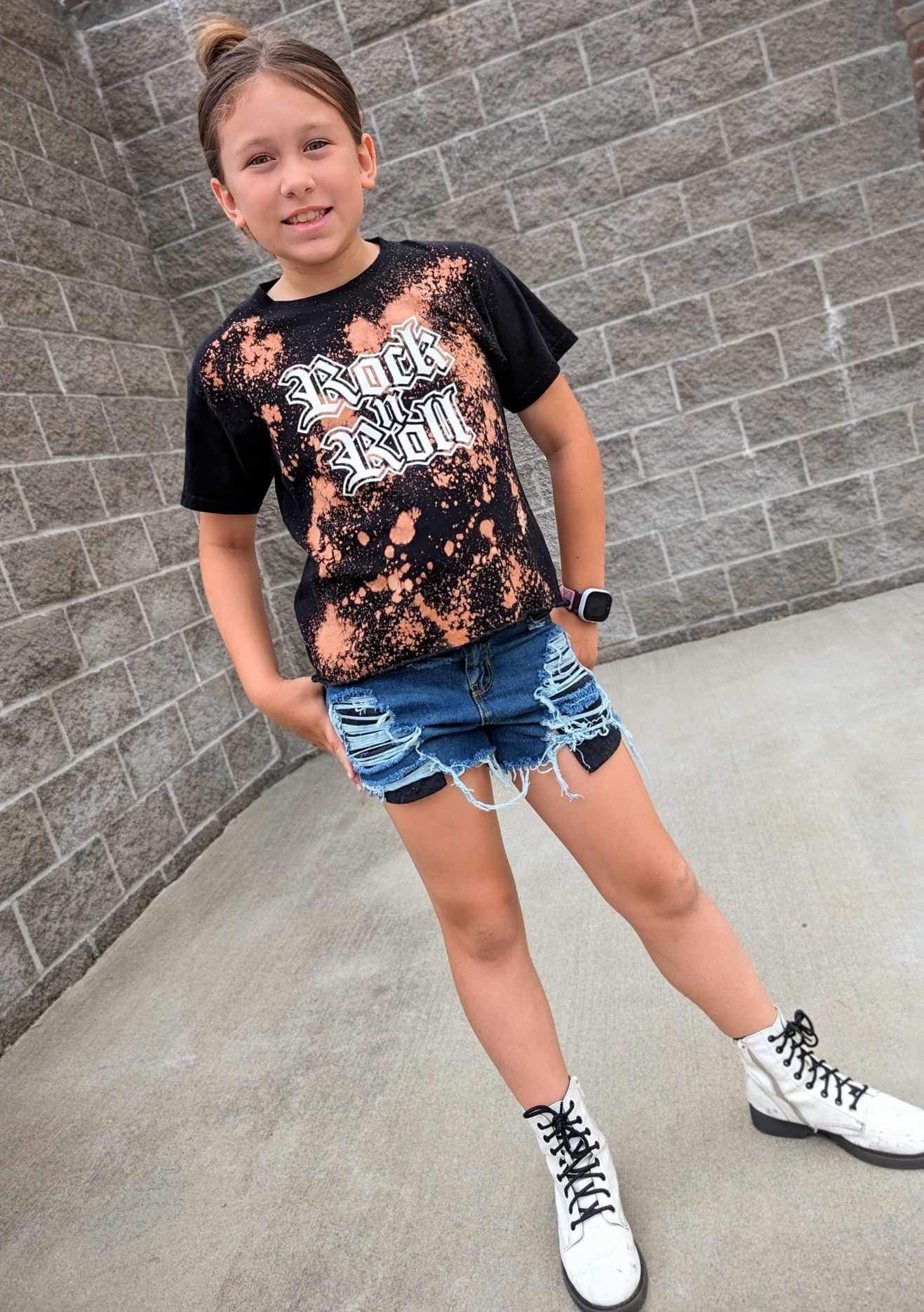 BLACK- Venice Beach shorties