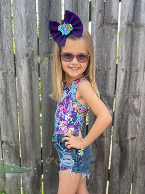 PURPLE Venice beach shorties