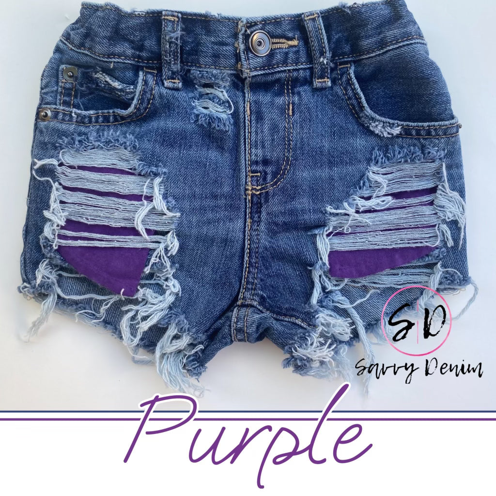 PURPLE Venice beach shorties