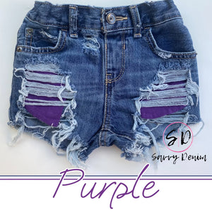 PURPLE Venice beach shorties