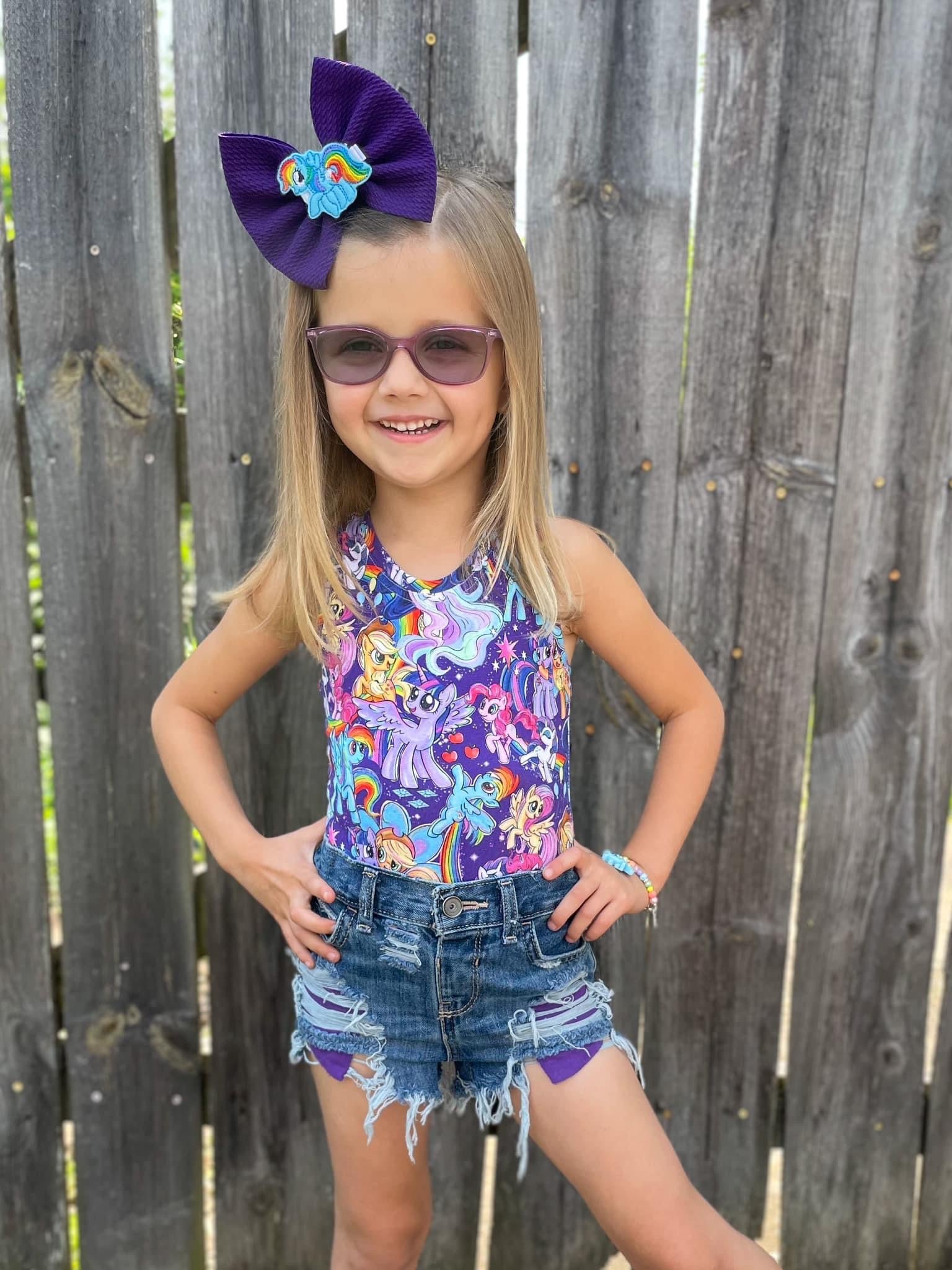 PURPLE Venice beach shorties
