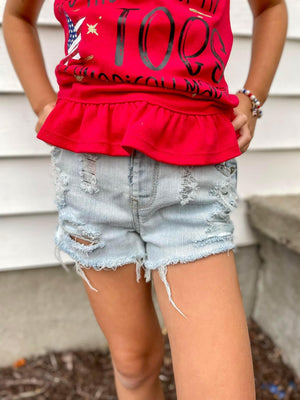Miami LIGHT WASH shorties